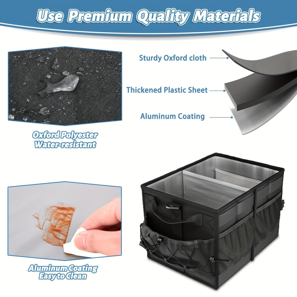 BBQ Grill Caddy with Towel Holder & Pockets